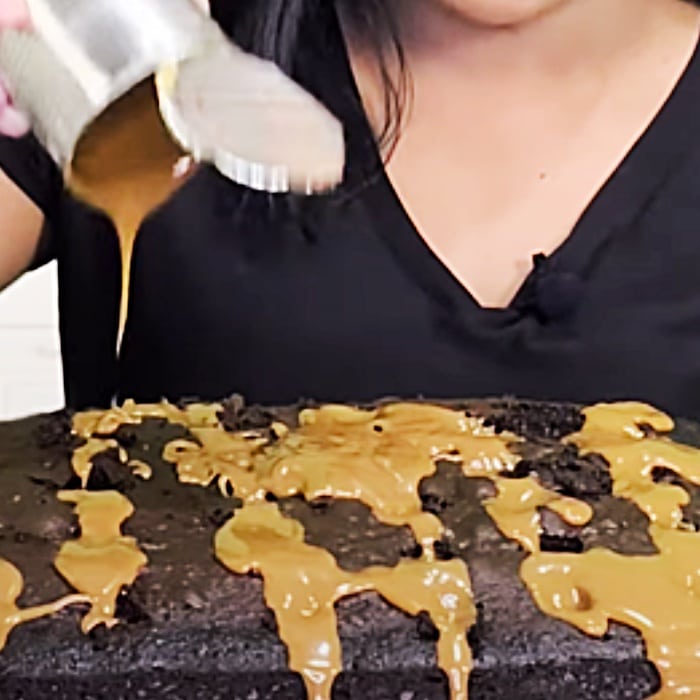 How To Make Turtle Cake - Easy Chocolate Cake Recipe - Dessert Ideas