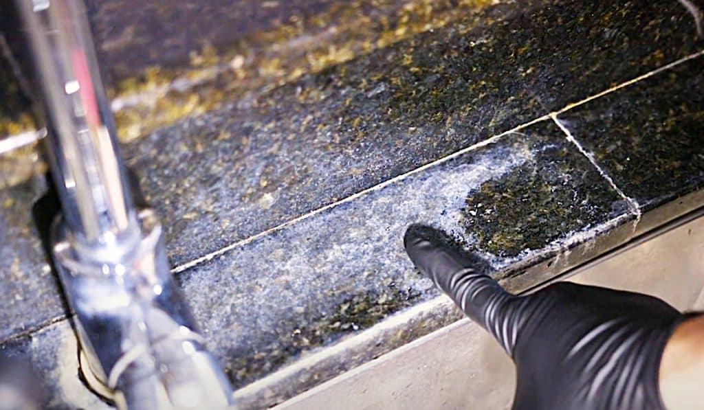 How To Remove Hard Water Stains From Granite Countertops - Easy Way To Remove Limescale - Kitchen Cleaning Tips