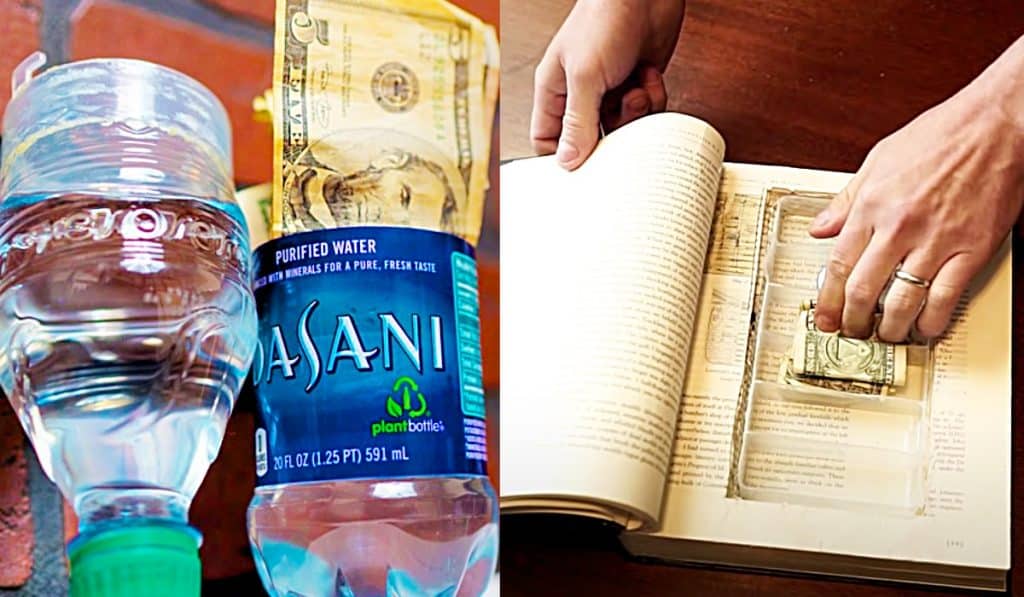 Six Secret Hiding Places - DIY Hiding Places - How To Hide Cash