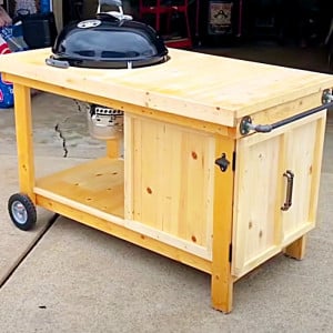 Easy Build Weber Bbq Cart