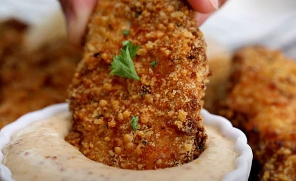 Air Fryer Super Crispy Chicken Tenders - Easy Air Fryer Recipe