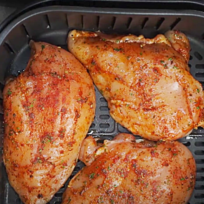 Air Fryer Chicken Breasts Recipe - Easy Air Fryer Recipes - Air Fryer Meals