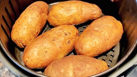 Air Fryer Baked Potatoes Recipe | DIY Joy Projects and Crafts Ideas