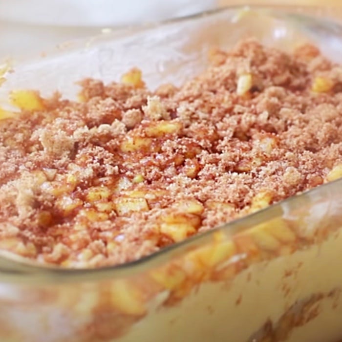 Homemade Apple Fritter Loaf - Easy Dessert Ideas - Apple Cake Recipe