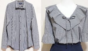 How To Make A Blouse From A Man’s Shirt