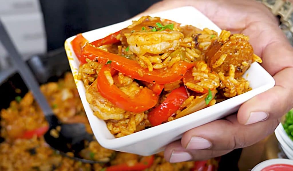 One Pan Meal Ideas - Cajun Rice Recipes - One Pan Cajun Sausage And Rice Recipe
