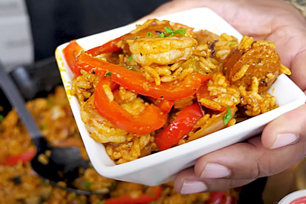 One Pan Meal Ideas - Cajun Rice Recipes - One Pan Cajun Sausage And Rice Recipe