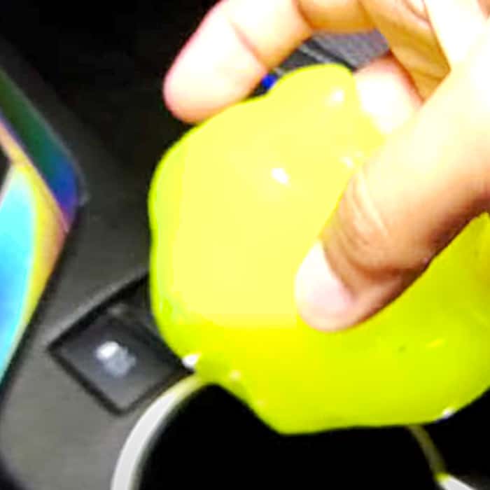 How To Clean Car Dust With Slime - Easy Ways To Clean A Car - Slime Hacks