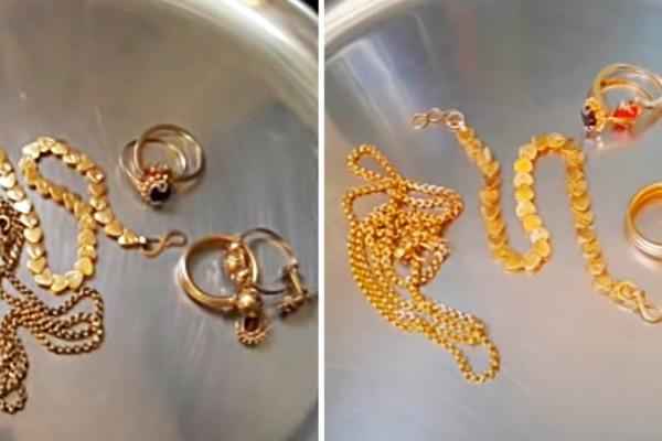 How To Clean Gold Jewelry At Home - Easy Jewelry Cleaning - Make Jewelry Look New Again
