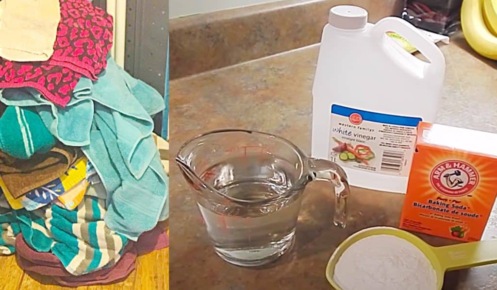 How To Clean Mildew From Towels - Easy Cleaning Ideas - Laundry Hacks