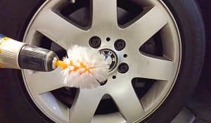 How To Clean Rims With A Toilet Brush And A Drill