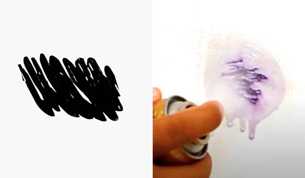 How To Clean Permanent Marker Off Walls - Easy Cleaning Hacks - Hairspray Cleaning Hacks