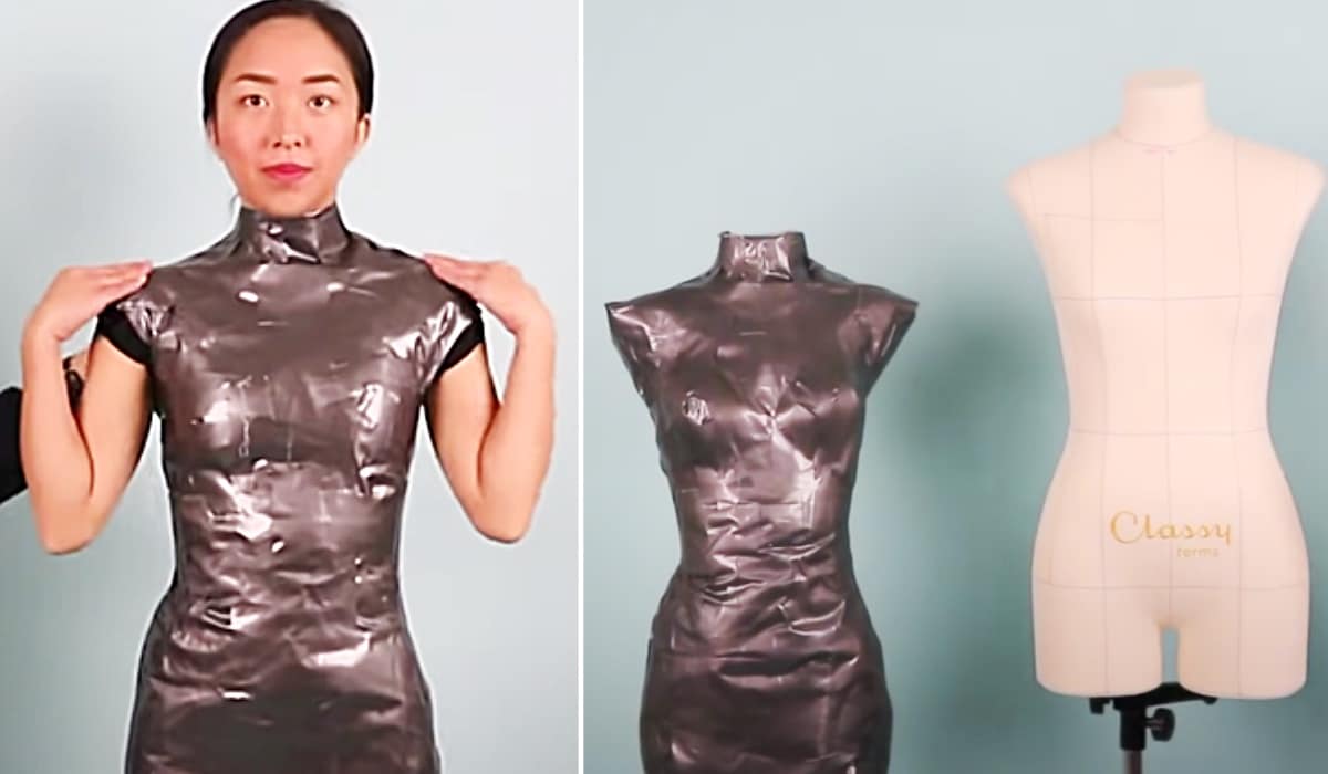 DIY Duct Tape Dress Form
