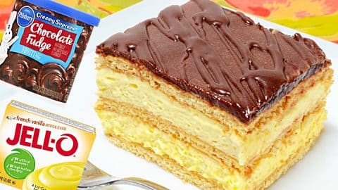 No-Bake Eclair Cake Recipe | DIY Joy Projects and Crafts Ideas