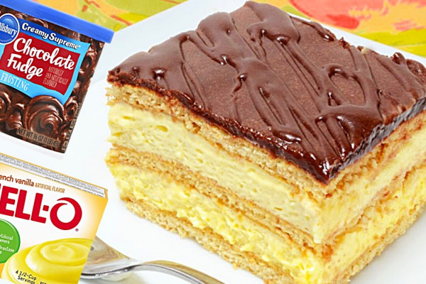 How To Make An Eclair Cake - Easy Graham Cracker Recipes - No Bake Eclair Cake Recipe