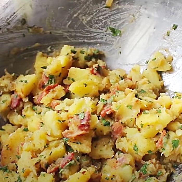How To Make German Potato Salad - Easy Potato Salad Recipe - German Recipes