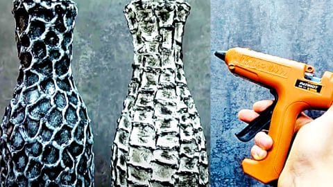 Free Craft Idea: Glue Gun Bottle Makeover | DIY Joy Projects and Crafts Ideas