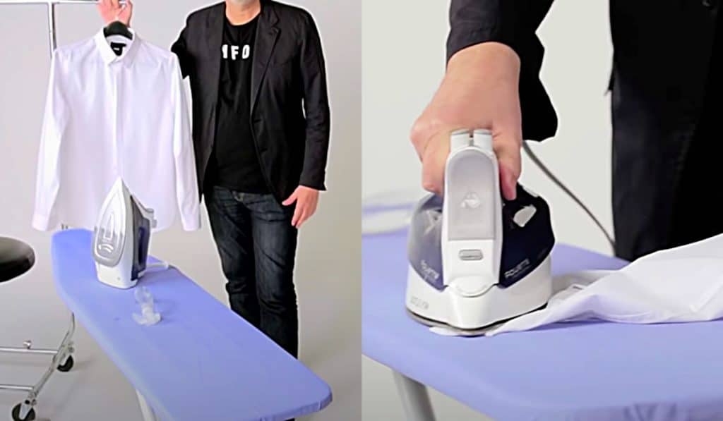 How To Iron A Dress Shirt In A Minute - Easy Ironing Tips - How To Iron Clothes