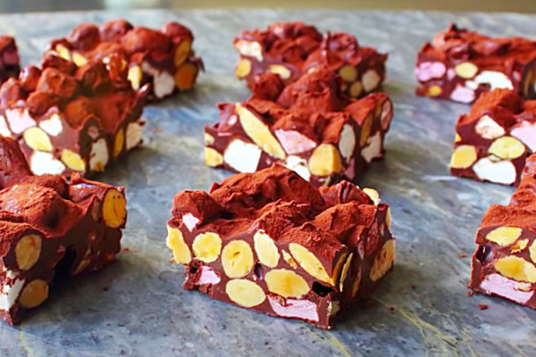 Chef John's Rocky Road Recipe - Easy Way To Make Rocky Road - Homemade Candy Recipe