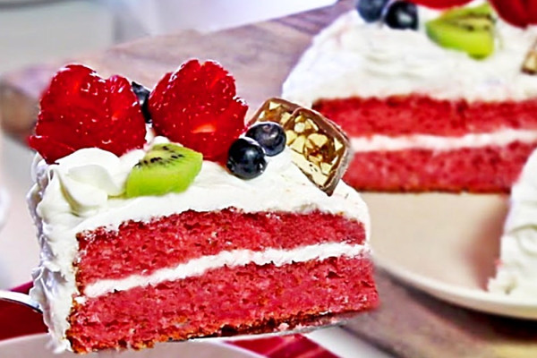 Strawberry Excuse Cake Recipe - Jello Cake Recipe - Snickers Bar Cake