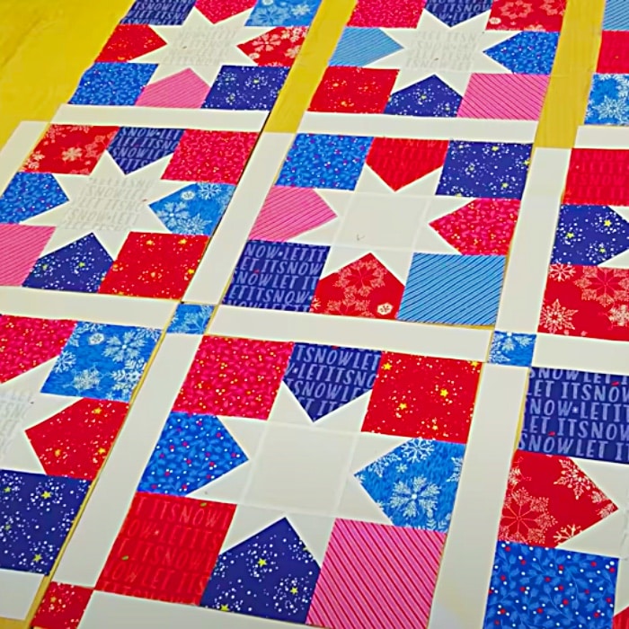 Easy Quilt Ideas - How To Make A Stars And Stripes Quilt - Easy Quilt Pattern
