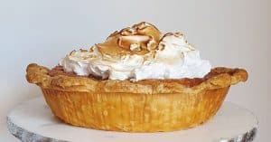 Old Fashioned Butterscotch Pie With Meringue
