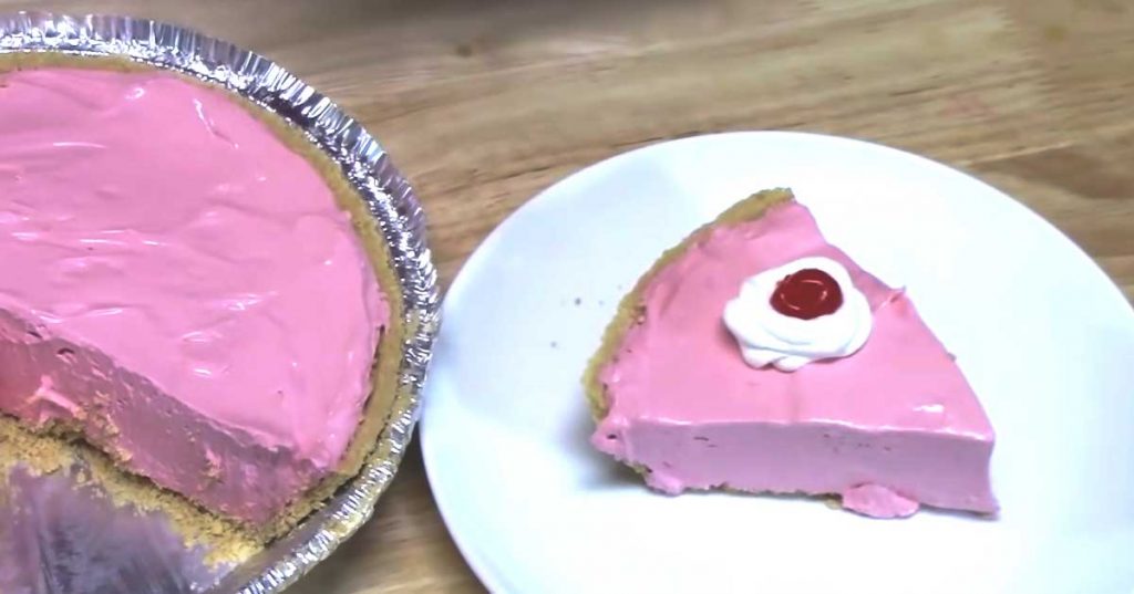 Cherry Kool-Aid Pie With Whipped Topping - Easy Pie