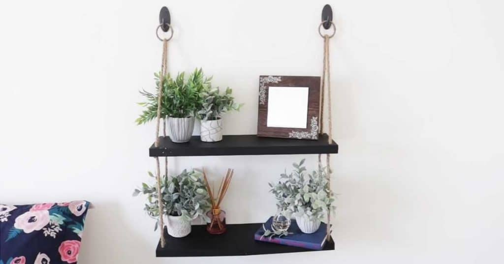 Hanging Shelf DIY - Easy DIY Home Decor