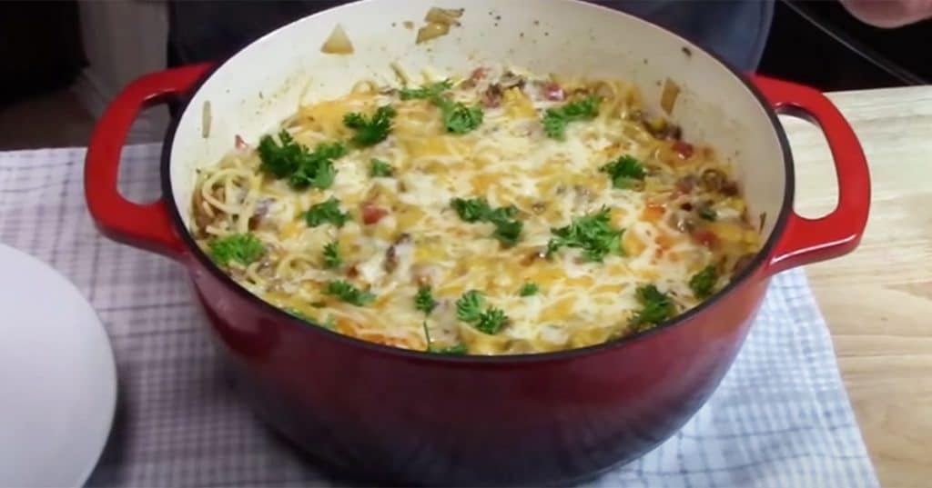 One-Pot Spaghetti Tacos - Easy Recipe