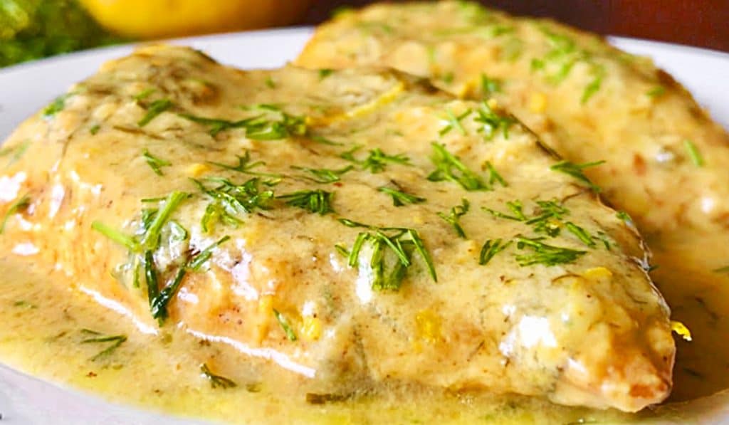 Creamy Lemon Chicken Breasts Recipe - Easy Chicken Ideas - How To make Creamy Lemon Chicken