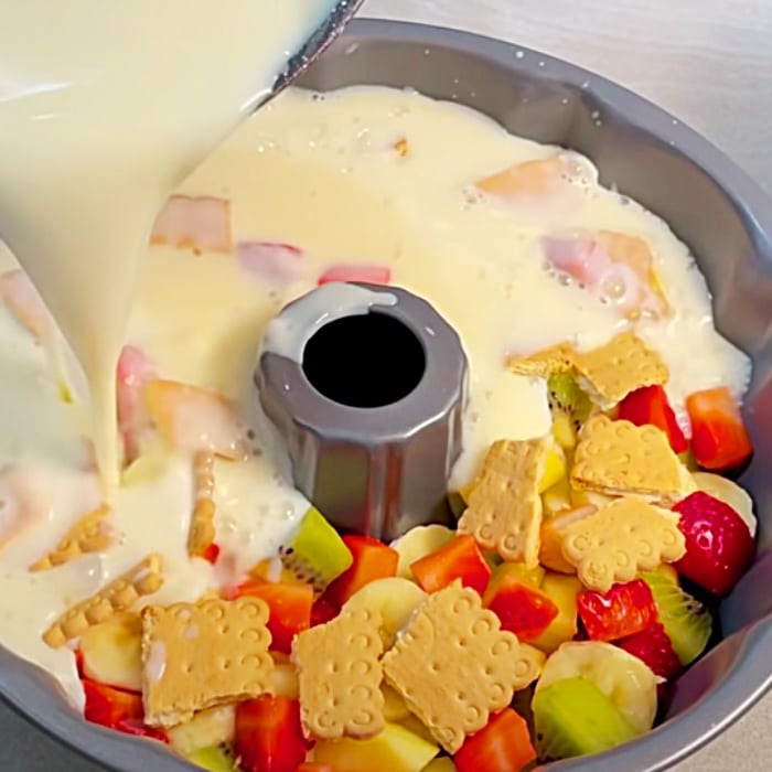 Pudding Dessert Mold - Fruit Pudding Recipe - Dulce Leche Recipe Ideas