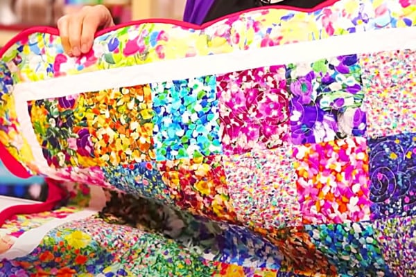 Goose Tracks Pattern Quilt With Jenny Doan - Easy Quilt Pattern - Beginner's Quilt Ideas