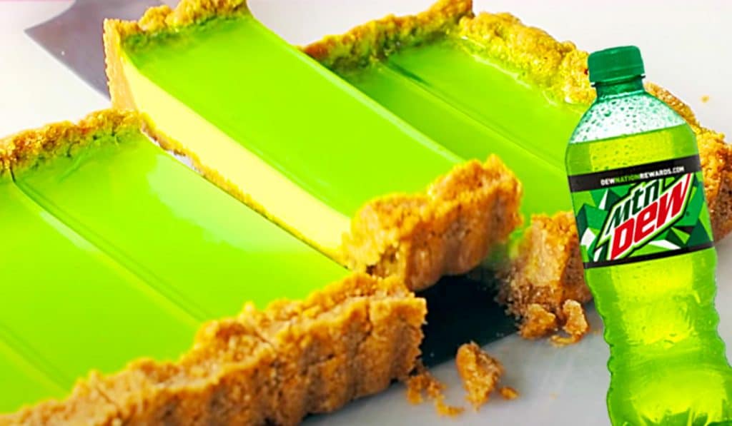 Mountain Dew Cheesecake Recipe - Easy Cheesecake Ideas - No Bake Cheesecake