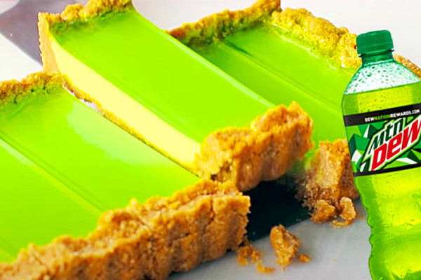 Mountain Dew Cheesecake Recipe - Easy Cheesecake Ideas - No Bake Cheesecake