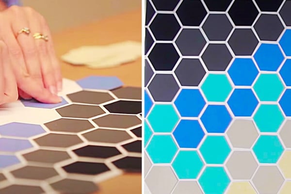Paint Chip Wall Art - Easy Wall Art Project - DIY Home Decor