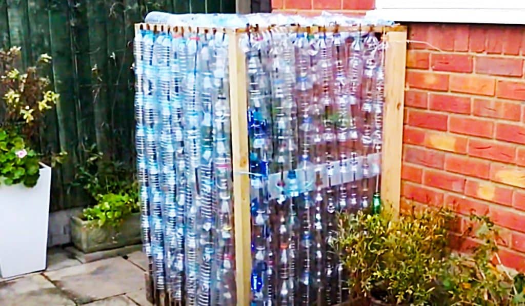 How To Make A Recycled Plastic Greenhouse - Easy Greenhouse Build - Small Greenhouse Ideas