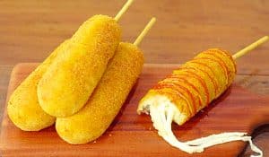 Cheese Potato Hot Dog On A Stick Recipe