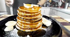 Easy Brown Sugar Banana Pancakes Recipe