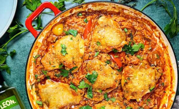 One-Pan Chicken and Rice - Easy Recipes