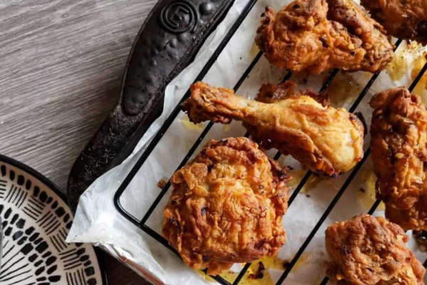 Mustard Fried Chicken - Easy Recipes