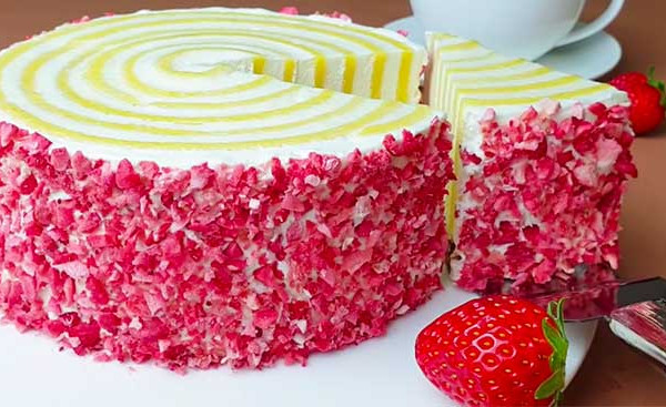 Vanilla Swirl Cake - Gluten Free