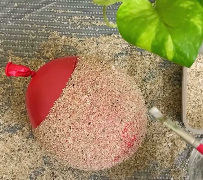 Seashell Covered Vase - DIY Vase