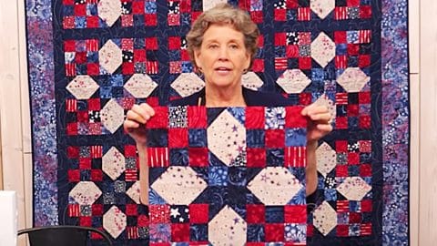 Star-Sashed 9-Patch Quilt With Jenny Doan | DIY Joy Projects and Crafts Ideas