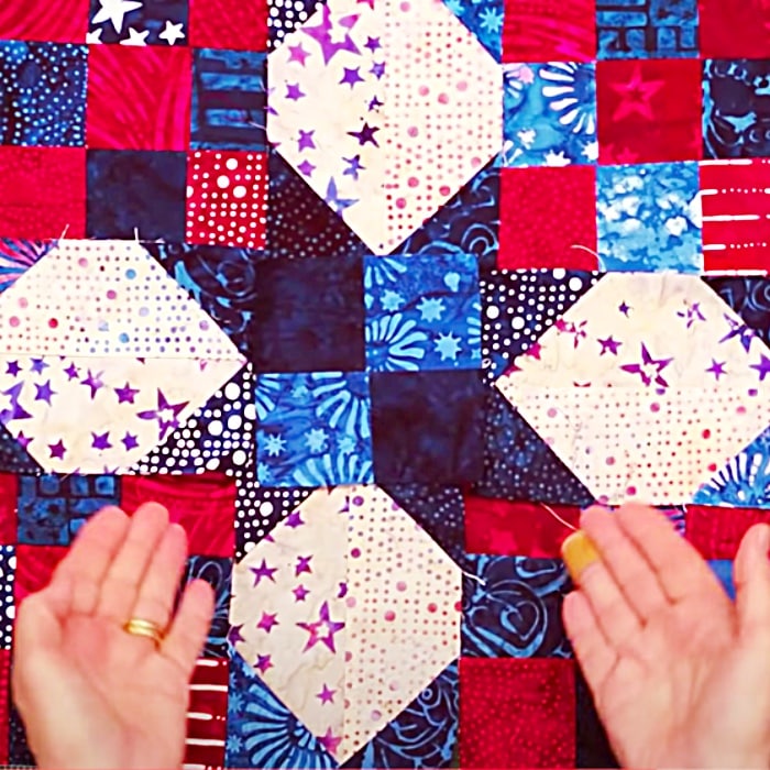 Easy Quilt Block Pattern - Free Quilt Pattern - Easy Sewing Pattern