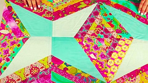 Quilt-As-You-Go Jelly Roll String Quilt | DIY Joy Projects and Crafts Ideas