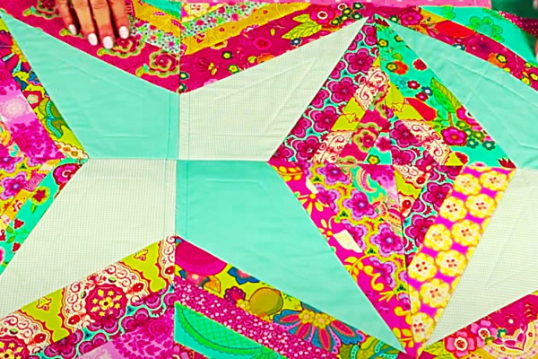 Quilt As You Go String Quilt - Easy Quilt Pattern - Free Quilt Pattern