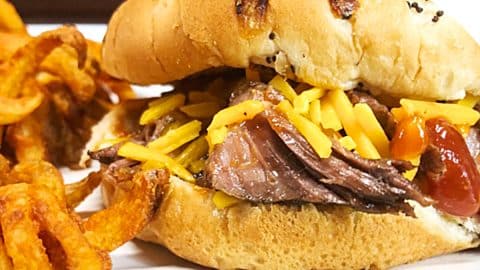 Crockpot Beef And Cheddar Arby’s Copycat Recipe | DIY Joy Projects and Crafts Ideas