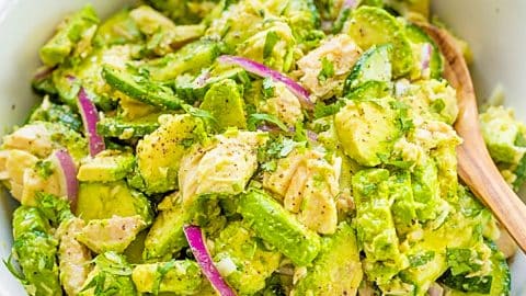 Avocado Tuna Salad Recipe | DIY Joy Projects and Crafts Ideas