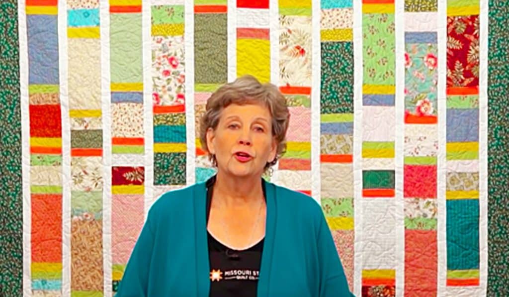 How To make A Boardwalk Quilt - Jenny Doan Quilt Design - Fun Sewing Project