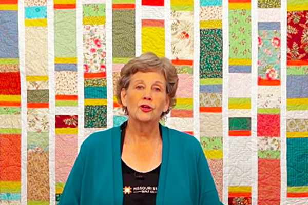 How To make A Boardwalk Quilt - Jenny Doan Quilt Design - Fun Sewing Project